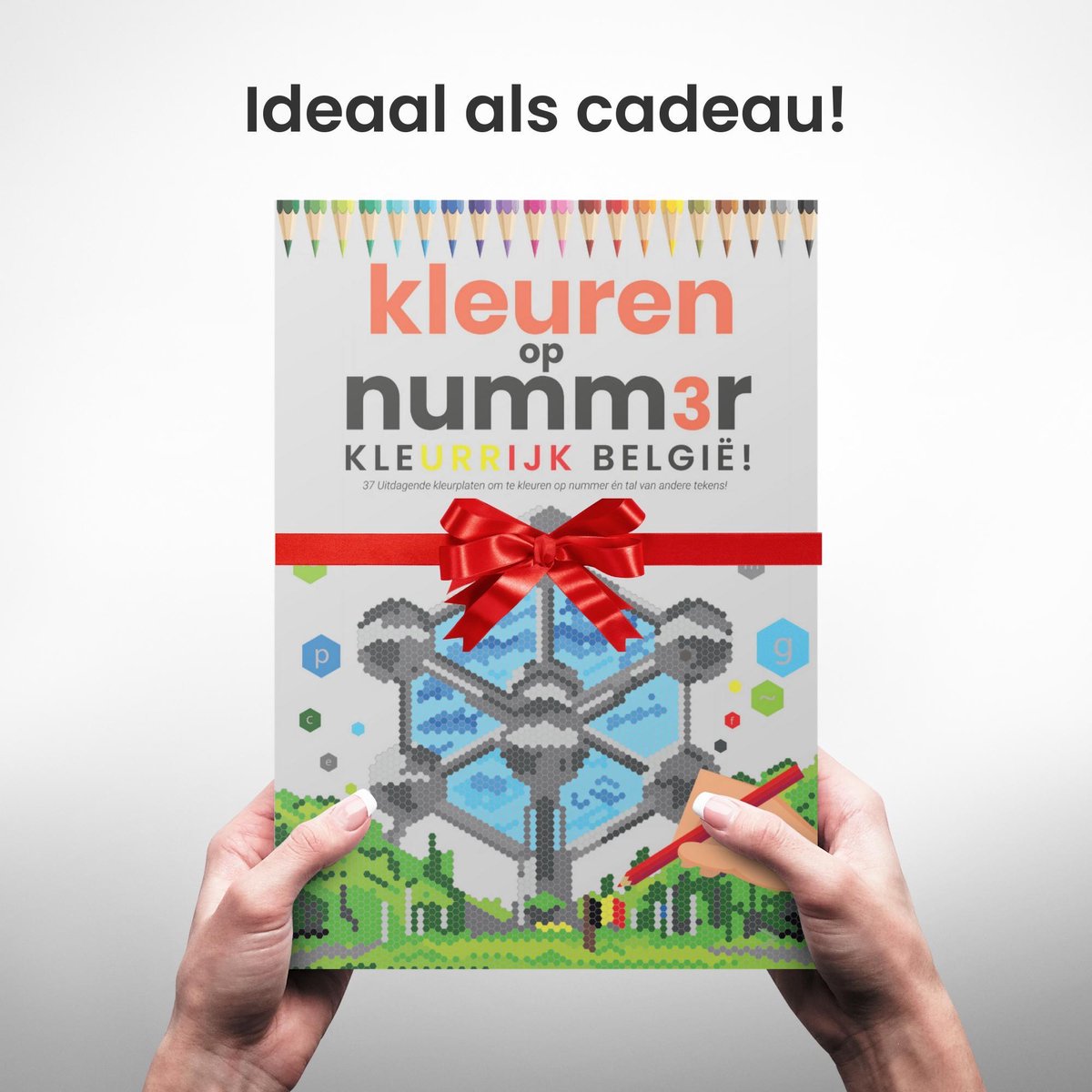 Kleurrijk België | Kleuren op Nummer | Kleurboek voor Volwassenen